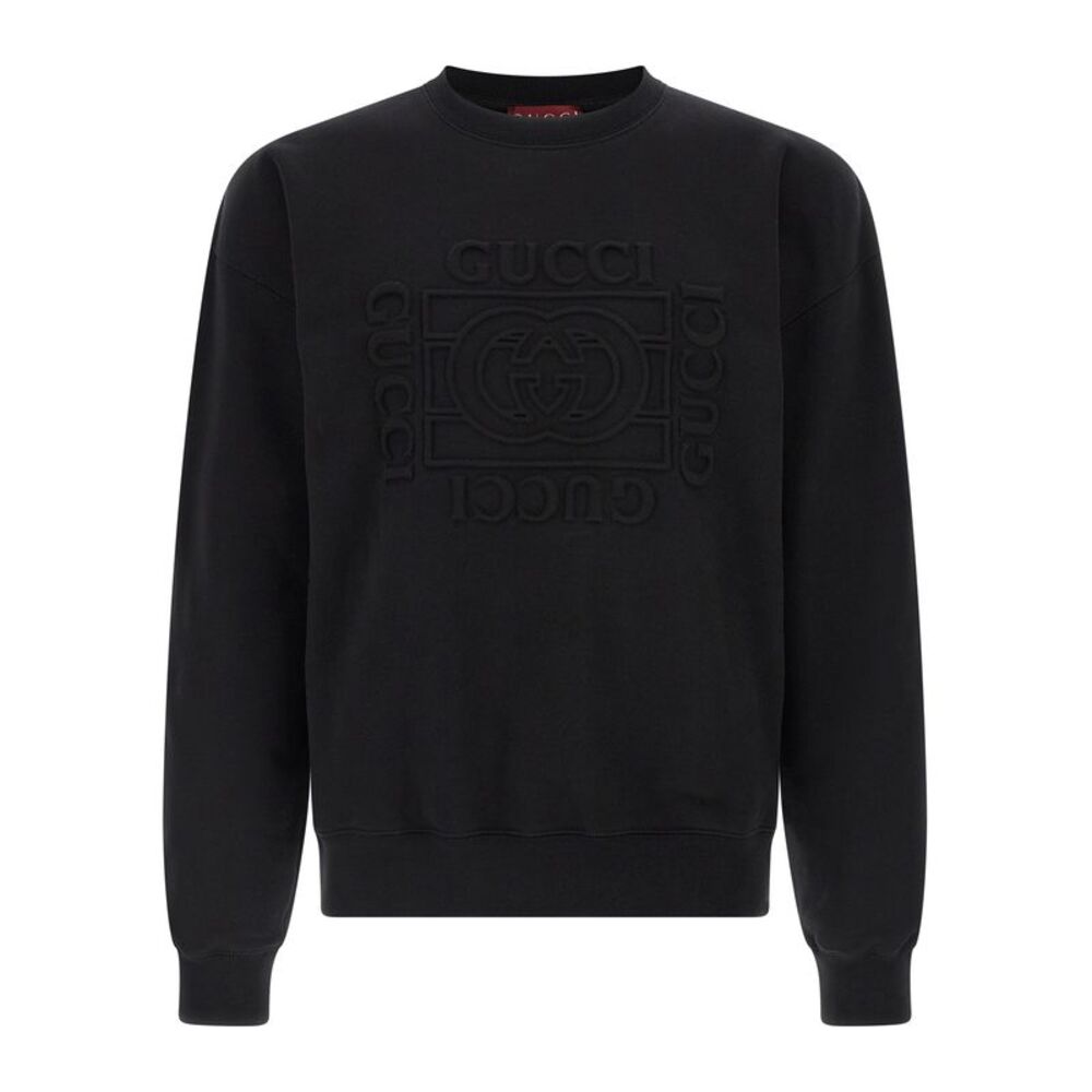Gucci Black Cotton Men's Sweatshirt